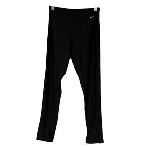 Vintage Y2K 2002 Nike Dri Fit Leggings Running Training Pants Black Size Small